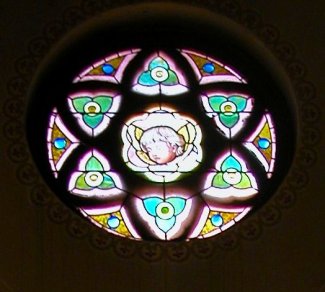 Rose Window, Old St. Peter's Landmark